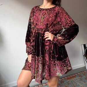 Free-people All the Time Velvet Mini